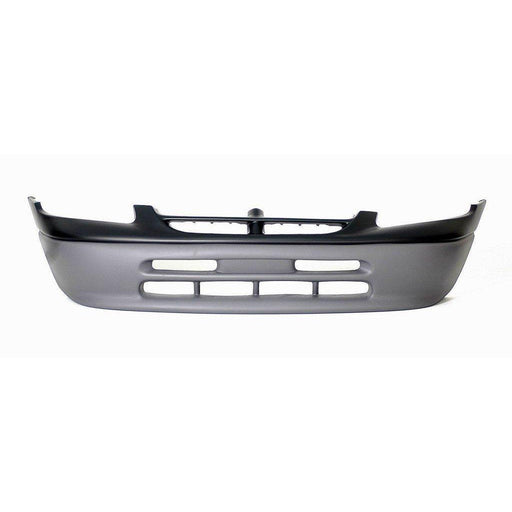 1996-1998 Dodge Caravan Front Bumper W/O Fog Lamps Textured Finish Dark Gray Bottom - CH1000816-Partify-Painted-Replacement-Body-Parts
