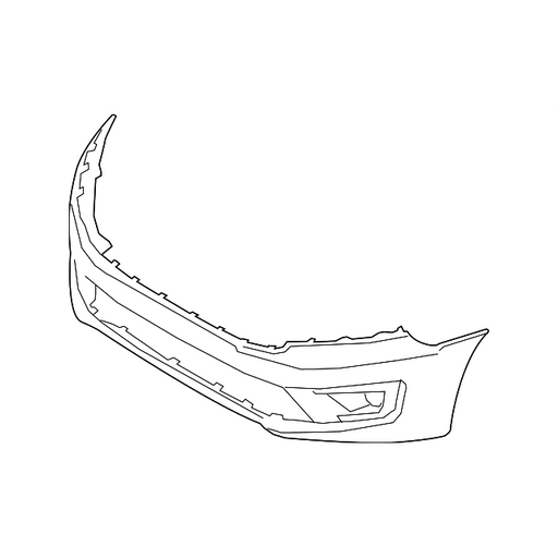 2019-2023 Ford Transit Connect Titanium/XLT Front Lower Bumper W/Front Parking Aid W/Active Park Assist - FO1015159-Partify-Painted-Replacement-Body-Parts