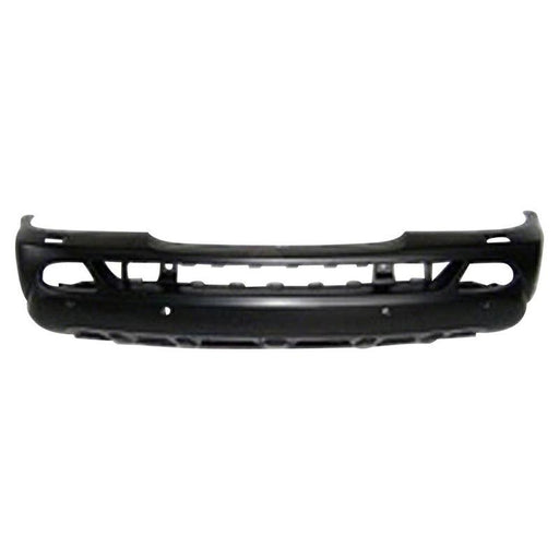 1998-2005 Mercedes ML320 Front Bumper With Sensor Holes/Fog Light Washer Holes With Headlight Washer Holes - MB1000165-Partify-Painted-Replacement-Body-Parts