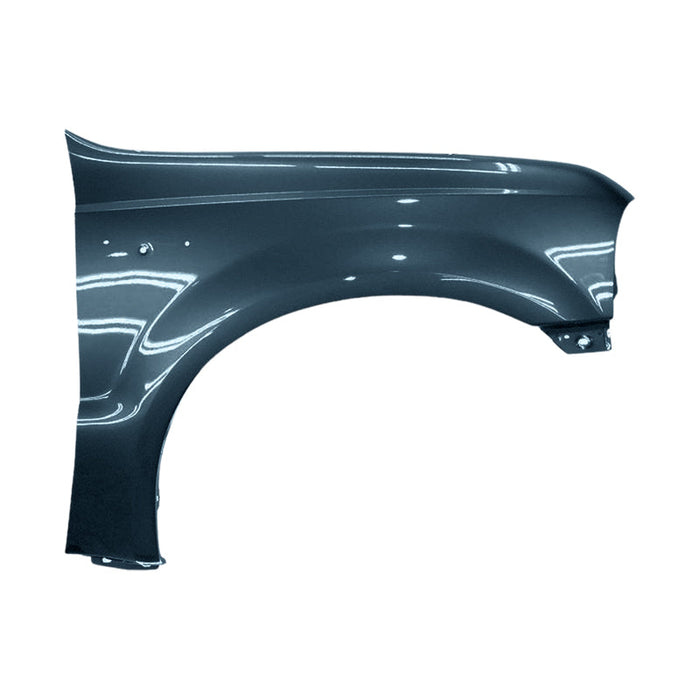 1999-2007 Ford Superduty Passenger Side Fender Without Molding Holes - FO1241208-Partify-Painted-Replacement-Body-Parts