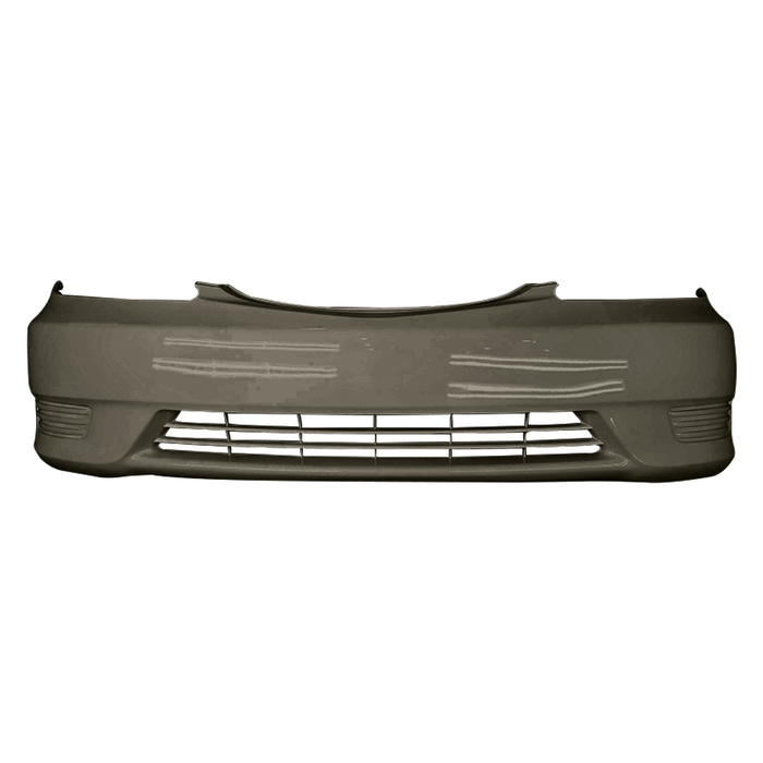 2005-2006 Toyota Camry Front Bumper Without Fog Lights - TO1000284-Partify-Painted-Replacement-Body-Parts