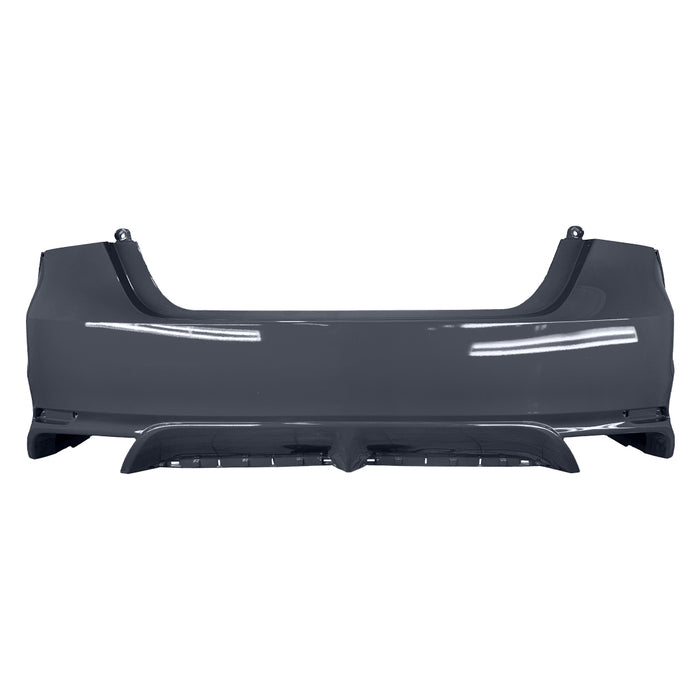 2018-2022 Toyota Camry SE/XSE Rear Bumper Without Sensor Holes - TO1100335-Partify-Painted-Replacement-Body-Parts