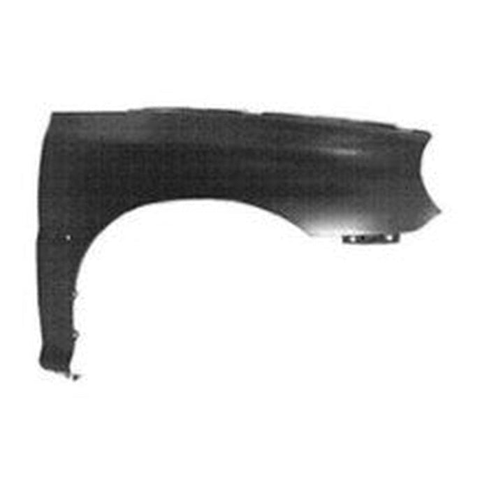 2001-2002 Kia Rio Cinco/Sedan Passenger Side Fender With Molding - KI1241103-Partify-Painted-Replacement-Body-Parts