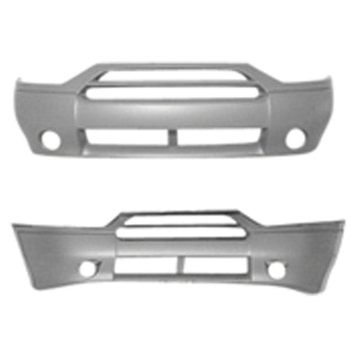 2001-2002 Nissan Quest Front Bumper - NI1000188-Partify-Painted-Replacement-Body-Parts