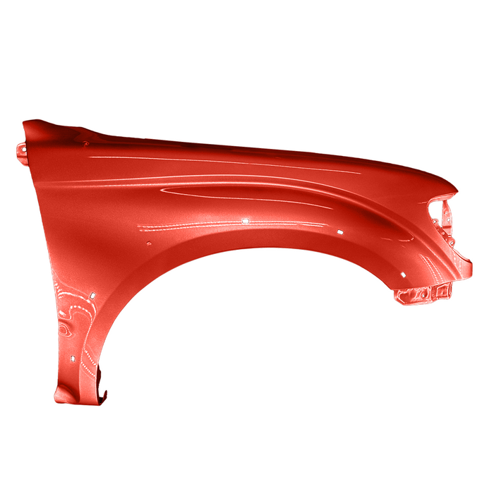 2001-2004 Toyota Tacoma Passenger Side Fender With Flare Holes - TO1241188-Partify-Painted-Replacement-Body-Parts