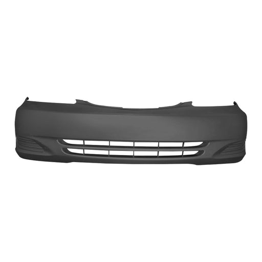 2002-2004 Toyota Camry Front Bumper Without Fog Lights Without Tow Hook Hole - TO1000230-Partify-Painted-Replacement-Body-Parts