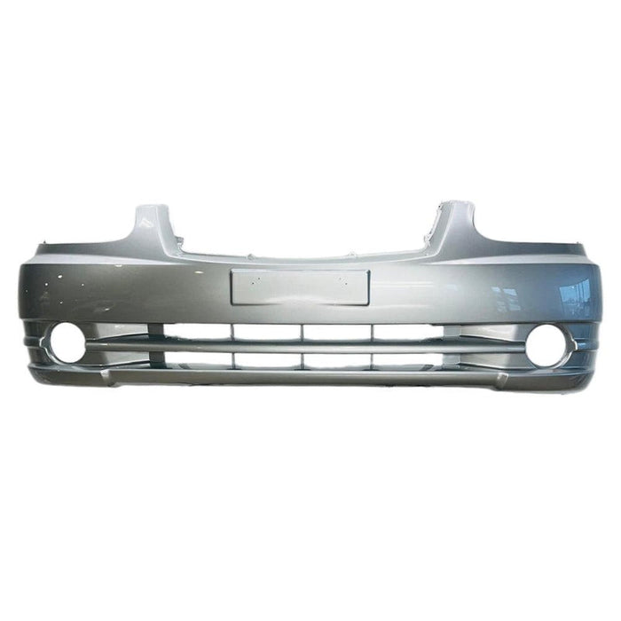 2003-2006 Hyundai Accent Hatchback/Sedan Front Bumper With Fog Light Holes - HY1000144-Partify-Painted-Replacement-Body-Parts