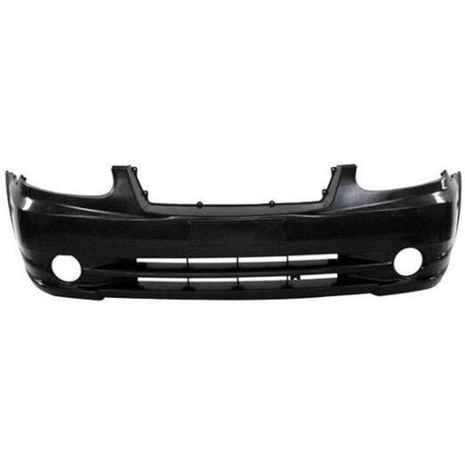 2003-2006 Hyundai Accent Hatchback/Sedan Front Bumper With Fog Light Holes - HY1000144-Partify-Painted-Replacement-Body-Parts