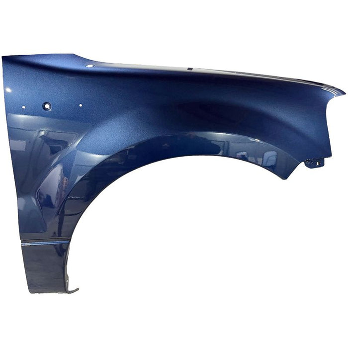 2004-2008 Ford F-150 Passenger Side Fender Without Flare Holes - FO1241231-Partify-Painted-Replacement-Body-Parts