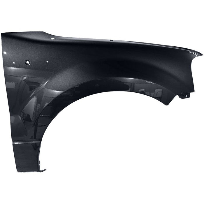 2004-2008 Ford F-150 Passenger Side Fender Without Flare Holes - FO1241231-Partify-Painted-Replacement-Body-Parts