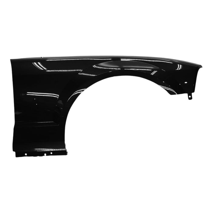 2005-2009 Ford Mustang Passenger Side Fender With Emblem Hole - FO1241246-Partify-Painted-Replacement-Body-Parts