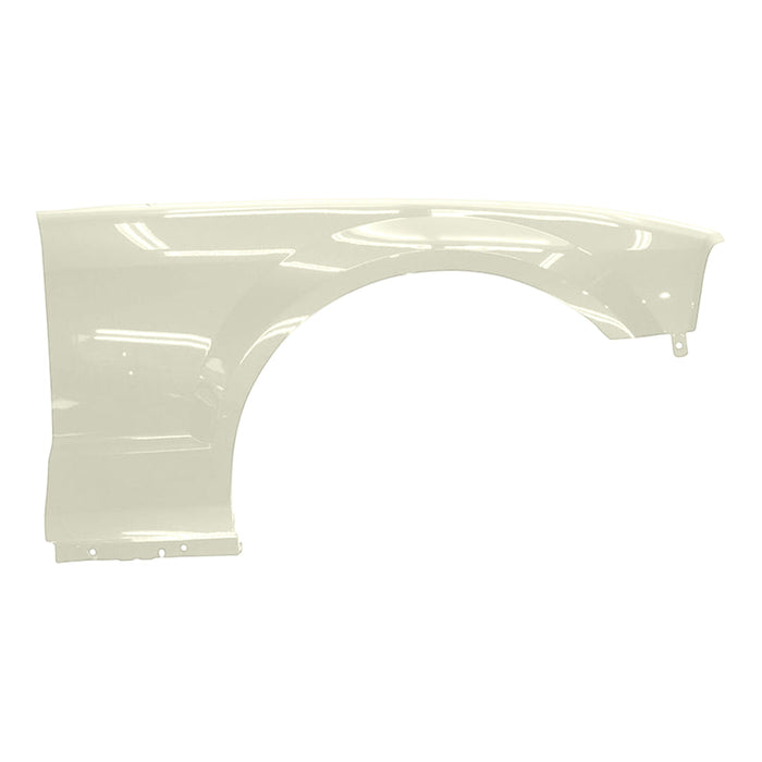 2005-2009 Ford Mustang Passenger Side Fender With Emblem Hole - FO1241246-Partify-Painted-Replacement-Body-Parts