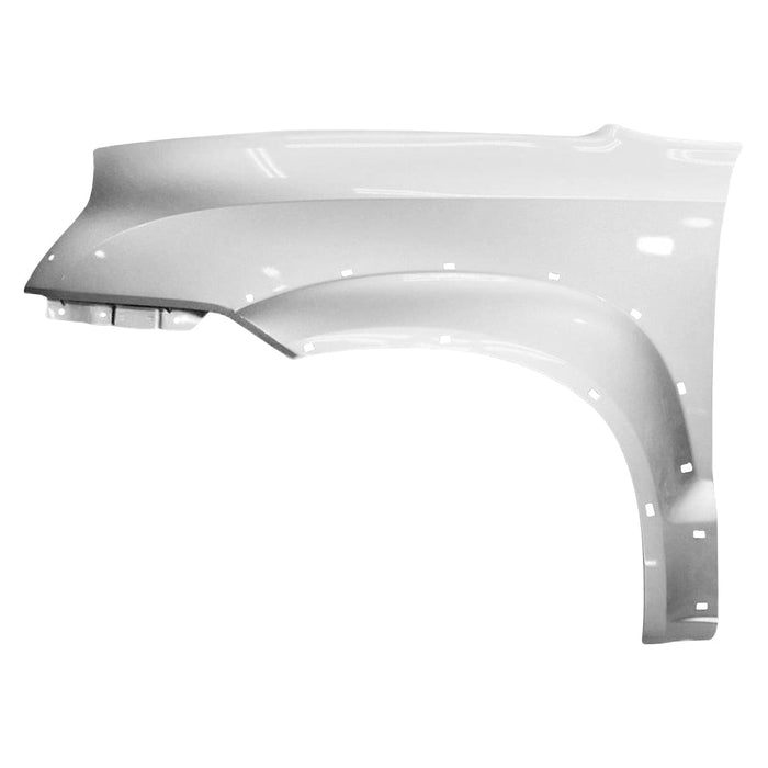 2005-2009 Hyundai Tucson 2.7L Driver Side Fender With Cladding Hole - HY1240136-Partify-Painted-Replacement-Body-Parts