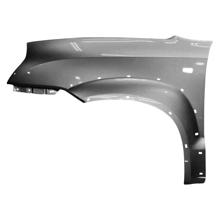 2005-2009 Hyundai Tucson 2.7L Driver Side Fender With Cladding Hole - HY1240136-Partify-Painted-Replacement-Body-Parts