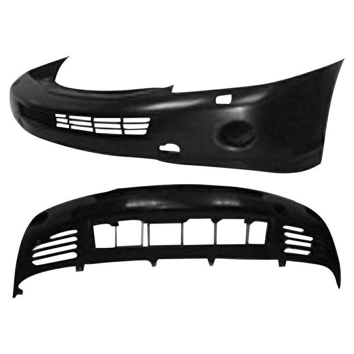 2006-2008 Lexus RX400H Front Bumper With Headlight Washer Holes - LX1000157-Partify-Painted-Replacement-Body-Parts