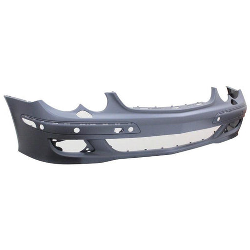 2006-2009 Mercedes CLK350 Front Bumper With Sensor Holes/Headlight Washer Holes Without Sport - MB1000476-Partify-Painted-Replacement-Body-Parts