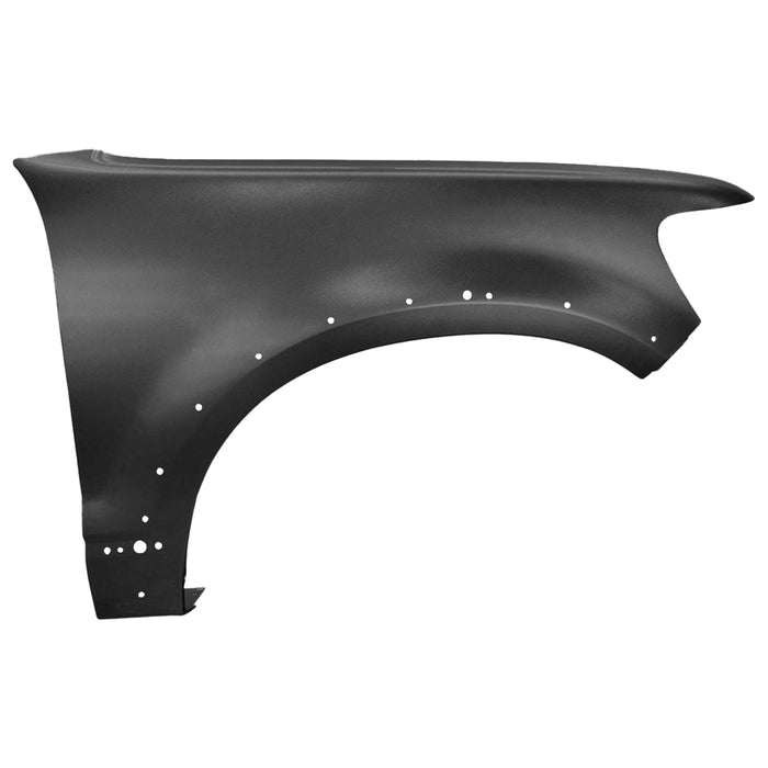 2006-2010 Ford Explorer XLT Passenger Side Fender With Wheel Moulding Holes - FO1241248-Partify-Painted-Replacement-Body-Parts