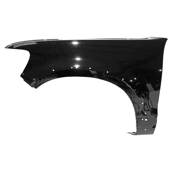 2007-2010 Ford Explorer Sport Trac Driver Side Fender With Wheel Moulding Holes - FO1240252-Partify-Painted-Replacement-Body-Parts