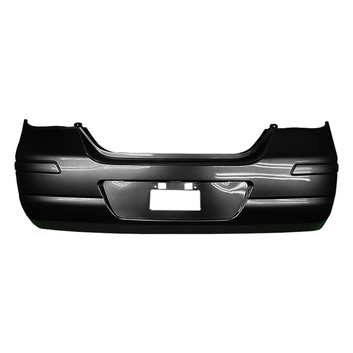 2007-2012 Nissan Versa Hatchback Rear Bumper - NI1100250-Partify-Painted-Replacement-Body-Parts