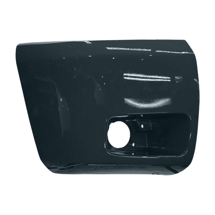 2007-2013 Chevrolet Silverado 1500 Passenger Side CAPA Certified Front Bumper End With Fog Lamp Hole - GM1005147C-Partify-Painted-Replacement-Body-Parts