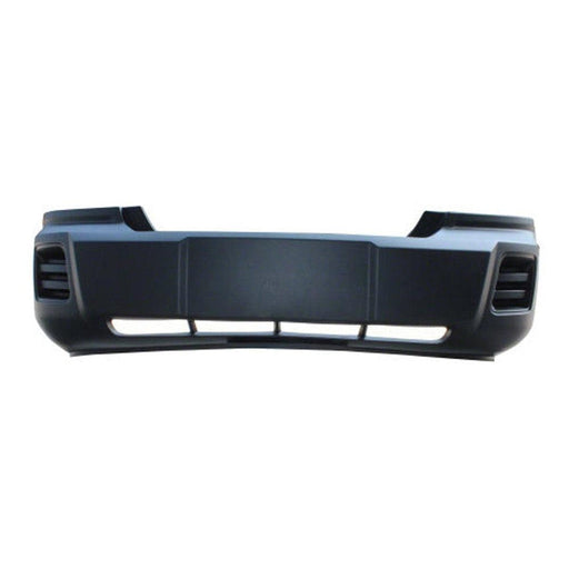 2008-2009 Dodge Dakota Pickup Front Bumper Without Flare Holes, Fog-Light Holes & With Tow Hook Holes - CH1000976-Partify-Painted-Replacement-Body-Parts