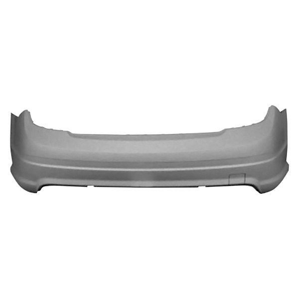 2008-2011 Mercedes C230/C250/C300/C350/C63 Rear Bumper Without Park Assist Sensor Holes - MB1100276-Partify-Painted-Replacement-Body-Parts