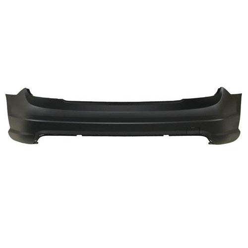 2008-2011 Mercedes C230/C250/C300/C350/C63 Rear Bumper Without Park Assist Sensor Holes - MB1100276-Partify-Painted-Replacement-Body-Parts