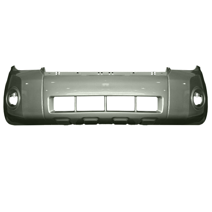 2008-2012 Ford Escape Front Bumper Without Holes for Chrome Skid Plate - FO1000621-Partify-Painted-Replacement-Body-Parts