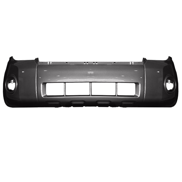 2008-2012 Ford Escape Front Bumper Without Holes for Chrome Skid Plate - FO1000621-Partify-Painted-Replacement-Body-Parts