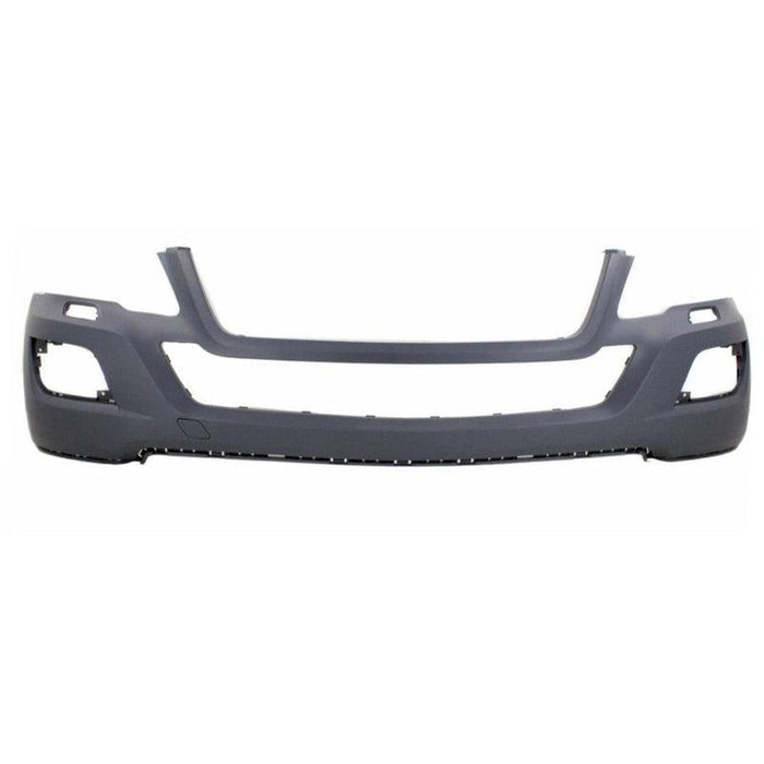 2009-2011 Mercedes ML320 Front Bumper Without Sensor Holes With Headlight Washer Holes Without Sport - MB1000291-Partify-Painted-Replacement-Body-Parts