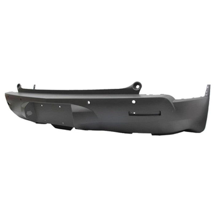 2009-2012 Chevrolet Traverse Rear Bumper With Sensor Holes & Single Exhaust - GM1100842-Partify-Painted-Replacement-Body-Parts