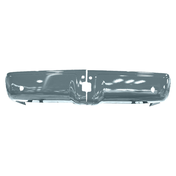 2009-2014 Ford F-150 Rear Bumper Assembly With Sensor Holes & Without Tow Hitch Included - FO1103167-Partify-Painted-Replacement-Body-Parts