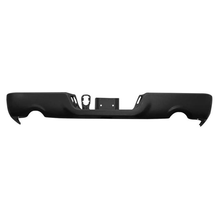 2009-2022 Dodge Ram 1500/1500 Classic Rear Bumper With Dual Exhaust & Without Sensor Holes - CH1102372-Partify-Painted-Replacement-Body-Parts