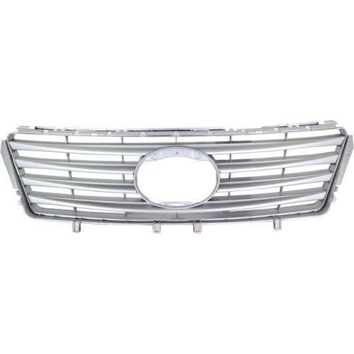 2010-2012 Lexus ES350 Grille Silver Black With Radar - LX1200129-Partify-Painted-Replacement-Body-Parts