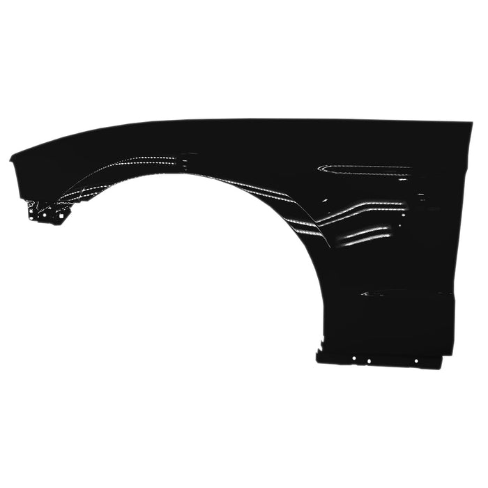 2010-2014 Ford Mustang Driver Side Fender With Emblem Holes - FO1240282-Partify-Painted-Replacement-Body-Parts