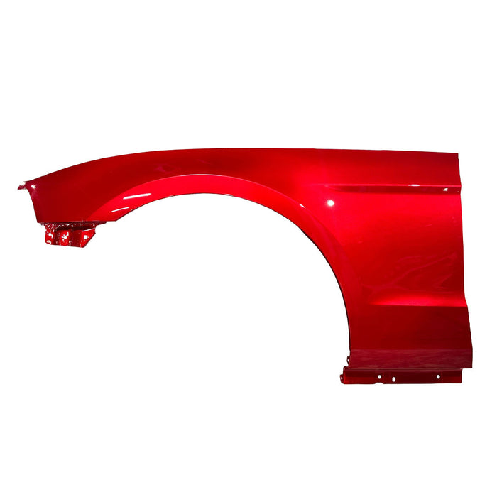 2010-2014 Ford Mustang Driver Side Fender Without Emblem Holes - FO1240281-Partify-Painted-Replacement-Body-Parts