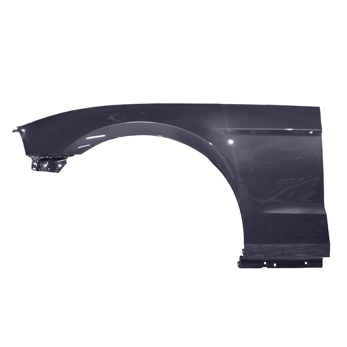 2010-2014 Ford Mustang Driver Side Fender Without Emblem Holes - FO1240281-Partify-Painted-Replacement-Body-Parts