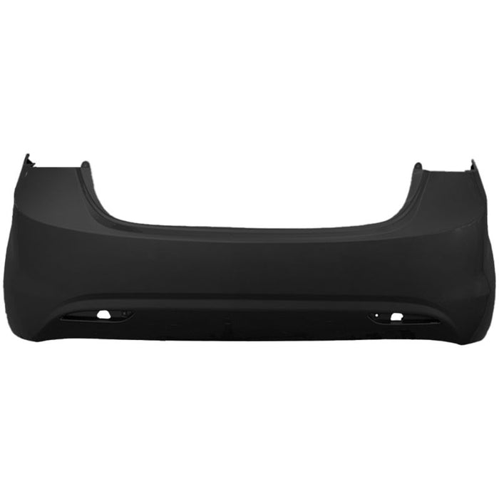 2011-2013 Hyundai Elantra Sedan USA Rear Bumper - HY1100180-Partify-Painted-Replacement-Body-Parts