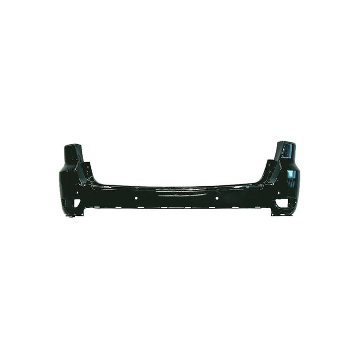 2011-2015 Jeep Grand Cherokee Non-SRT Rear Upper Bumper Without Blind Spot Brackets & With Sensor Holes - CH1100954-Partify-Painted-Replacement-Body-Parts