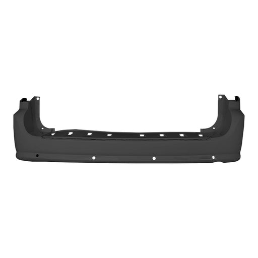 2011-2020 Dodge Grand Caravan Rear Bumper With Sensor Holes & Without Blind Spot Brackets - CH1100970-Partify-Painted-Replacement-Body-Parts