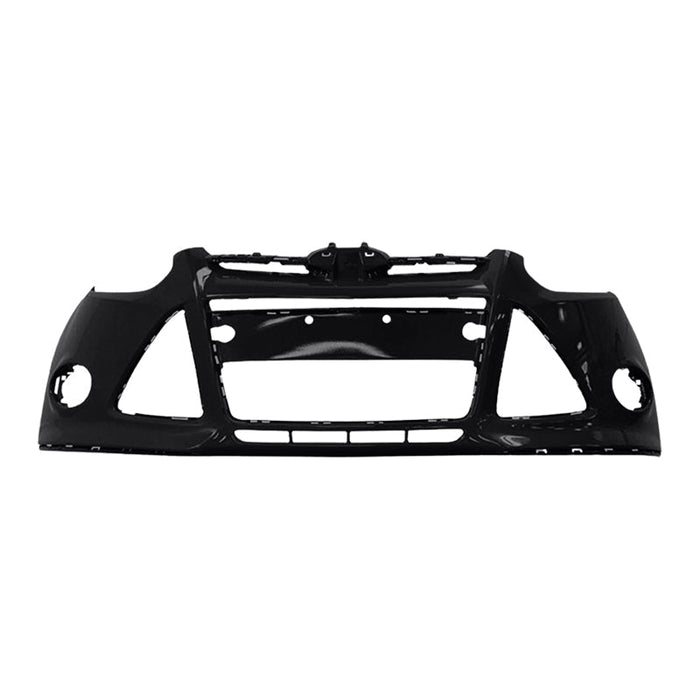 2012-2014 Ford Focus Front Bumper Without Sensor Holes - FO1000664-Partify-Painted-Replacement-Body-Parts