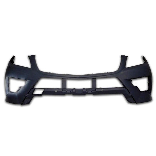 2012-2014 Mercedes ML250 Front Bumper With Sensor Holes Without Headlight Washer Holes - MB1000380-Partify-Painted-Replacement-Body-Parts