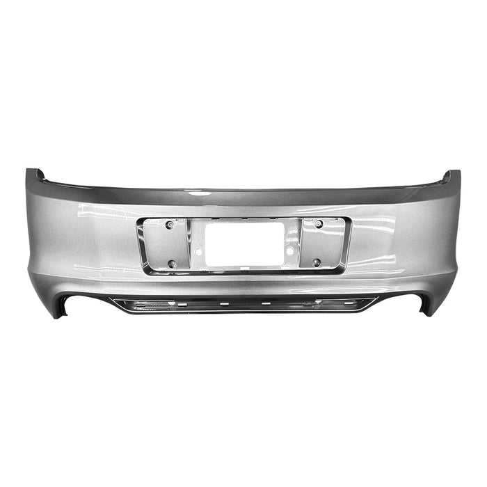 2013-2014 Ford Mustang GT/Shelby GT500 Rear Bumper Without Sensor Holes - FO1100688-Partify-Painted-Replacement-Body-Parts