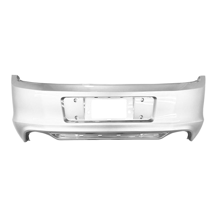 2013-2014 Ford Mustang GT/Shelby GT500 Rear Bumper Without Sensor Holes - FO1100688-Partify-Painted-Replacement-Body-Parts