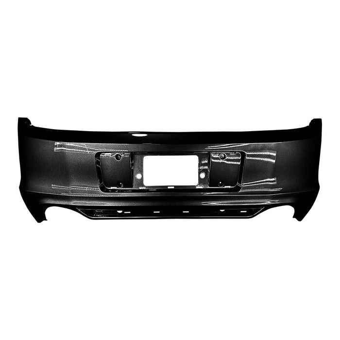 2013-2014 Ford Mustang GT/Shelby GT500 Rear Bumper Without Sensor Holes - FO1100688-Partify-Painted-Replacement-Body-Parts