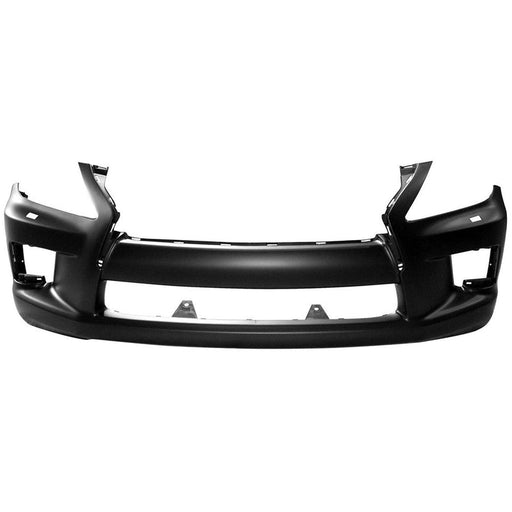 2013-2015 Lexus LX570 Front Bumper Without Sensor Holes With Headlight Washer Holes - LX1000266-Partify-Painted-Replacement-Body-Parts