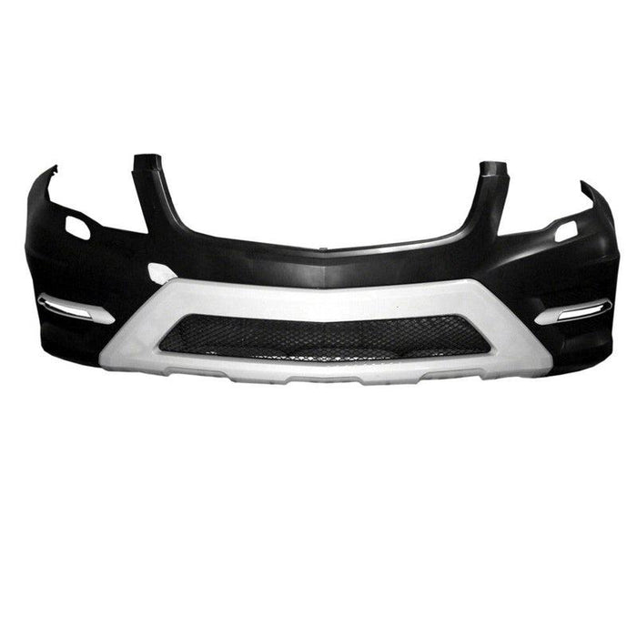 2013-2015 Mercedes GLK250 Front Bumper Without Sensor Holes With Headlight Washer Holes - MB1000405-Partify-Painted-Replacement-Body-Parts