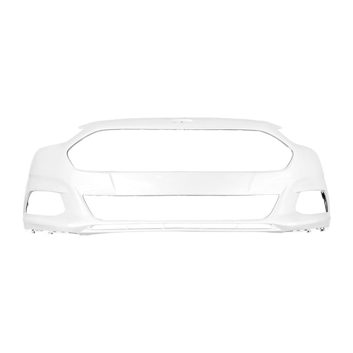 2013-2016 Ford Fusion Front Bumper Without Sensor Holes - FO1000680-Partify-Painted-Replacement-Body-Parts