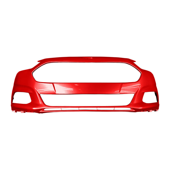 2013-2016 Ford Fusion Front Bumper Without Sensor Holes - FO1000680-Partify-Painted-Replacement-Body-Parts