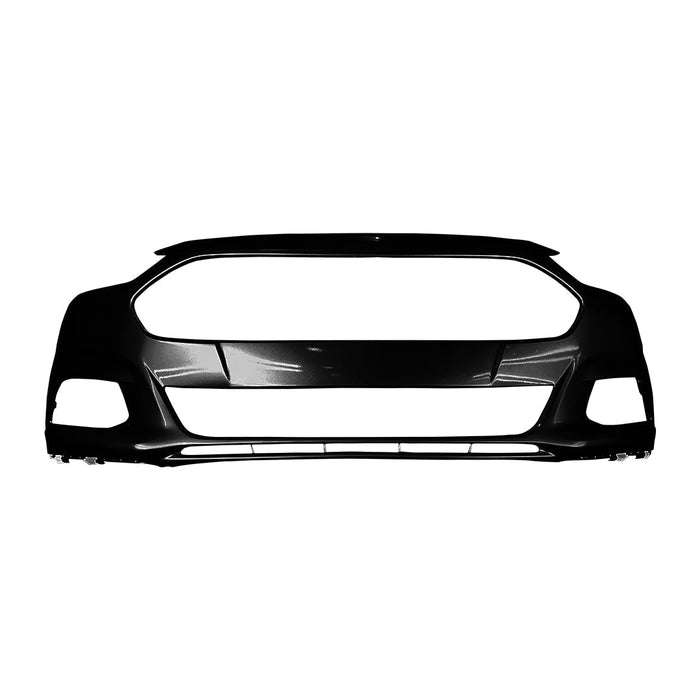 2013-2016 Ford Fusion Front Bumper Without Sensor Holes - FO1000680-Partify-Painted-Replacement-Body-Parts